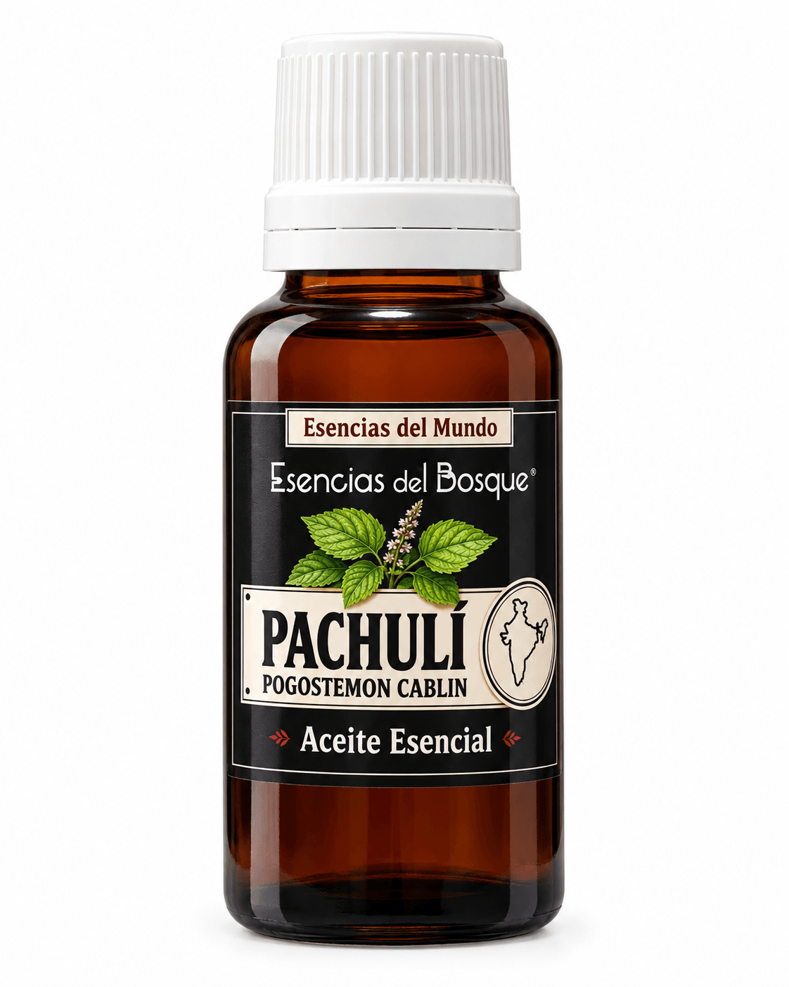 Aceite Esencial Pachulí 30ml - Esencias del Bosque