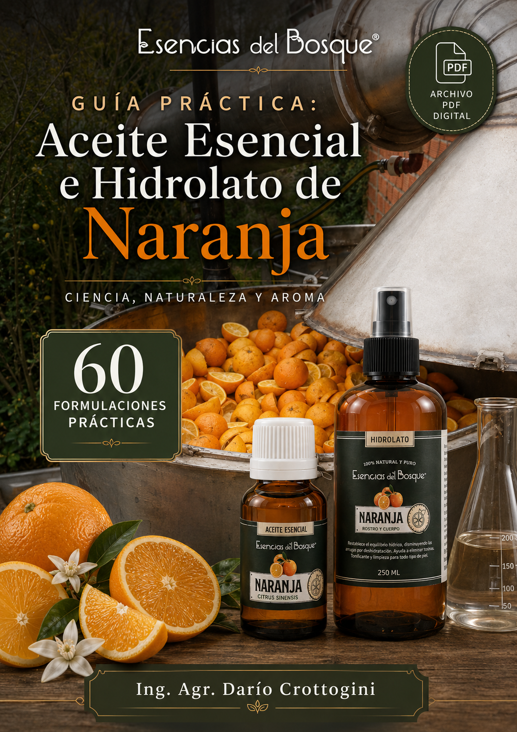 Guía Práctica de Aceite Esencial e Hidrolato de Naranja Producto digital