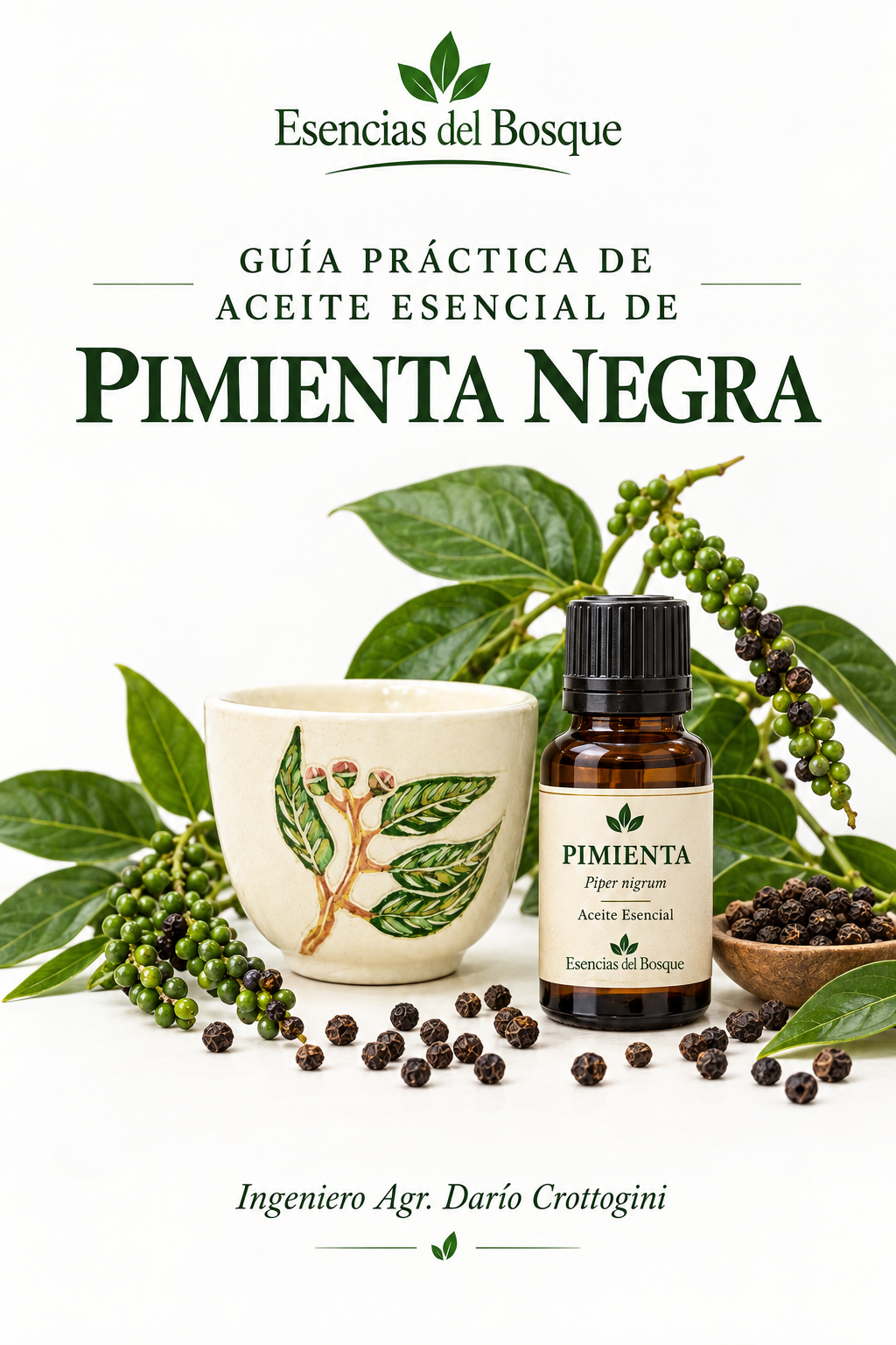 Guía Pimienta con cuenco cremero