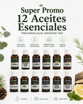 Super Promo de 12 Aceites Esenciales: Bienestar y Naturaleza en su Máxima Expresión