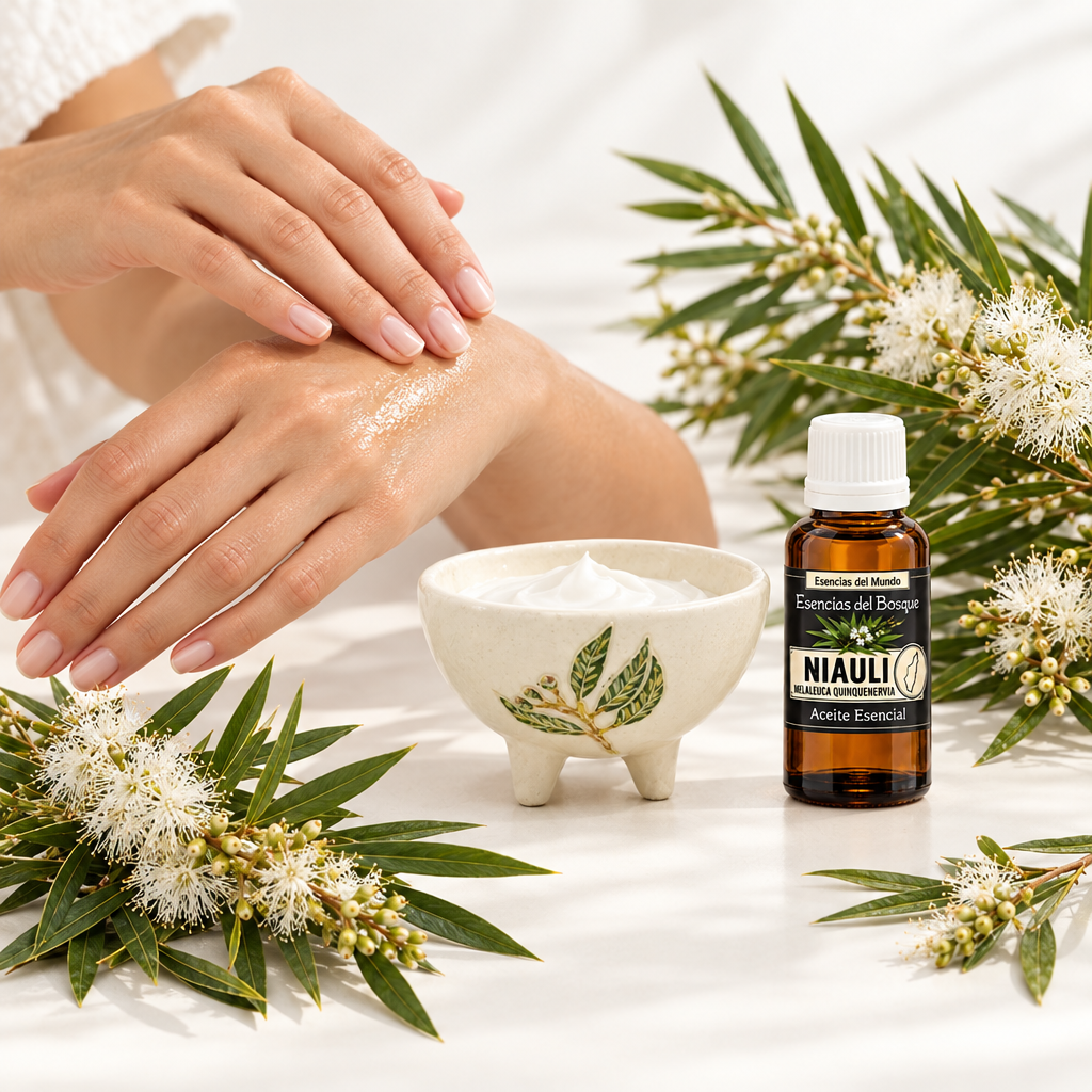 Niauli - Manos con cuenco y crema